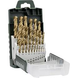 Bosch Accessories 2609255136 HSS Metall-Spiralbohrer-Set 25teilig TiN Zylinderschaft 1 Set