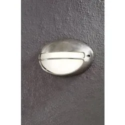 Konstsmide Torino 7334-000 Außenwandleuchte Energiesparlampe, LED E27 60 W Aluminium (gebürstet)