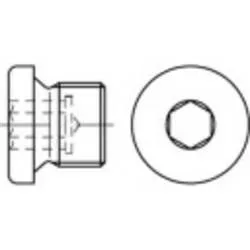 TOOLCRAFT TO-9975225 Verschlussschrauben M64 Innensechskant DIN 908 Stahl 5 St.