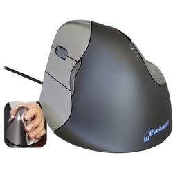 Evoluent Vertical Mouse 4 VM4L Linkshänder USB-Maus Optisch Ergonomisch Grau, Silber