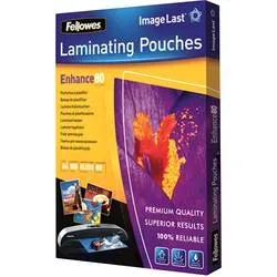 FELLOWES Laminiertasche A4 5306114 glanz, 80my 100 Stk