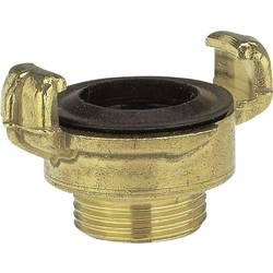 GARDENA 7112-20 Messing Klauenkupplung-Gewindestück Klauenkupplung, 20,96 mm (1/2) AG