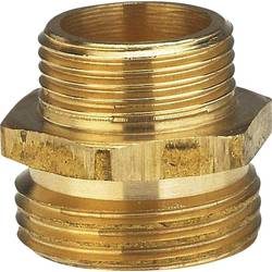 GARDENA 7263-20 Messing Reduzierung-Gewindenippel 33,25 mm (1) AG, 26,44 mm (3/4) AG