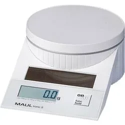 MAUL Briefwaage MAULtronic S 5000g 15150 02 2g-2000g/5g-2000-5000g weiss