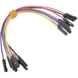 MikroElektronika MIKROE-511 Jumper-Kabel Raspberry Pi®, Banana Pi, Arduino [10x Drahtbrücken-Buchse - 10x