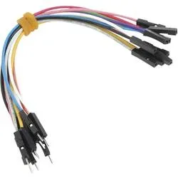 MikroElektronika MIKROE-512 Jumper-Kabel Raspberry Pi®, Banana Pi, Arduino [10x Drahtbrücken-Stecker - 10x