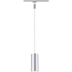 Paulmann Barrel Hochvolt-Schienensystem-Leuchte URail LED fest eingebaut 6 W LED Chrom (matt)