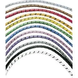 Panduit T25F-C0 T25F-C0 Spiralschlauch 4.80 bis 50.40 mm Schwarz 30.5 m