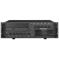 Monacor PA-5480 ELA-Verstärker 480 W 5-Kanal 5-Zonen