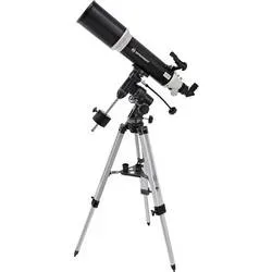 Bresser Optik AR-102/600 EQ-3 AT-3 Linsen-Teleskop Äquatorial Achromatisch Vergrößerung 24 bis 204 x
