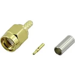 TRU COMPONENTS SMA-JC-RG174-1 1372232 SMA-Steckverbinder Stecker, gerade 50 ? 1 St.
