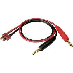 Reely Ladekabel [2x Lamellenstecker 4 mm - 1x T-Stecker] 30 cm 1.3 mm²