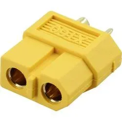Reely RE-6618948 Akku Buchse Deluxe XT60H, 3.5 mm vergoldet, zum Löten 1 St.