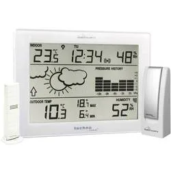 Techno Line Mobile Alerts MA 10006 Funk-Wetterstation Vorhersage für 1 Tag Anzahl Sensoren max. 50