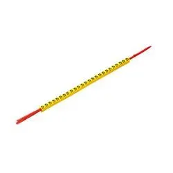 Weidmüller CLI R 02-3 GE/SW N Kennzeichnungsring Aufdruck N Außendurchmesser-Bereich 1.3 bis 3 mm 0560001664