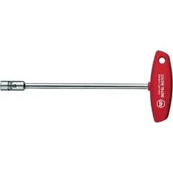 Wiha Sechskant-Steckschlüssel 17x125mm T-Griff plus6 Werkstatt Steckschlüssel-Schraubendreher Schlüsselweite (metrisch):