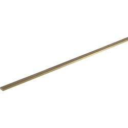 Messing Flach Profil (L x B x H) 500 x 6 x 4 mm 1 St.