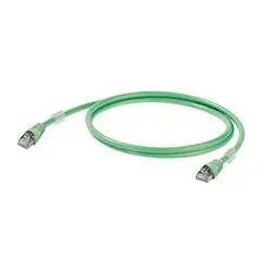 Weidmüller 8941350100 RJ45 Patchkabel CAT 6a S/FTP 10.00 m Grün 1 St.