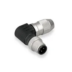 Weidmüller 1812870000 Sensor-/Aktor-Steckverbinder, unkonfektioniert M12 Stecker, gewinkelt Polzahl Sensoren: 4 1 St.