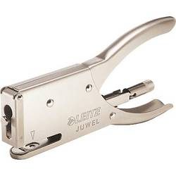 Leitz Zange 5556 Juwel 4 mm 12 Blatt Silber