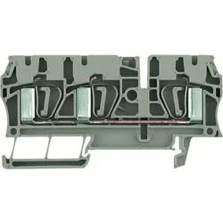 Weidmüller 7904180000-50 Durchgangsreihenklemme Zugfeder Dunkelbeige 50 St.