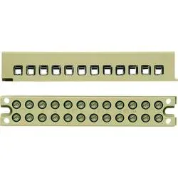 Weidmüller 7906110000 Klemmleiste Schrauben Mittelgelb 100 St.