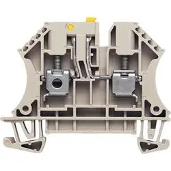 Weidmüller 7910180000-50 Prüftrenn-Reihenklemme Schrauben Dunkelbeige 50 St.