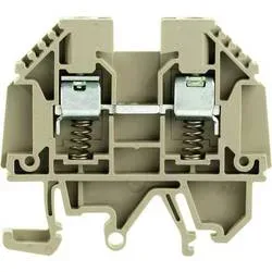 Weidmüller 9537450000 Reihenklemme Schrauben Dunkelbeige 50 St.