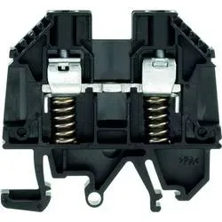 Weidmüller 9537430000 Reihenklemme Schrauben Schwarz 50 St.