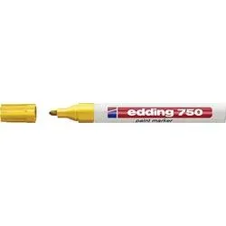 edding 750 Lackmarker Mittel Rundspitze Gelb