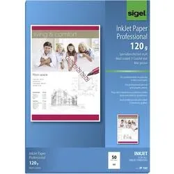 SIGEL InkJet-Papier A4 IP182 120g,matt, weiss 50 Blatt