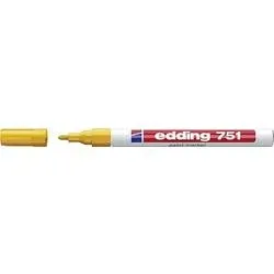 edding 751 Lackmarker Fein Rundspitze Gelb