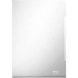 Leitz Sichthüllen 41530003 A4 PVC Hartfolie 150 Mikron Transparent 100 Stück
