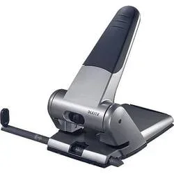 LEITZ Registraturlocher 6.3mm 51800084 silber 65 Blatt