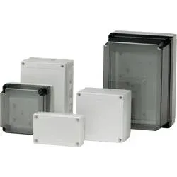 Fibox PC 125/35 LG 6012307 Universal-Gehäuse 130 x 130 x 35 Polycarbonat Lichtgrau (RAL 7035) 1 St.
