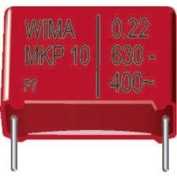 Wima MKP1J031005D00KSSD 1 St. MKP-Folienkondensator radial bedrahtet 0.1 µF 630 V/DC 20 % 22.5 mm (L x B x H) 26.5 x 7 x