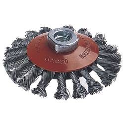 Wolfcraft 2153000 Kegelbürste Ø 100 mm Stahldraht Schaft-Ø 1/4 (6.3 mm) 1 St.