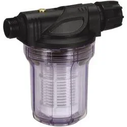 GARDENA 1731-20 Pumpen-Vorfilter, Filter für Gartenpumpe etc., bis 3000 l/h Pumpen-Vorfilter 180 mm 33,25 mm (1) AG,