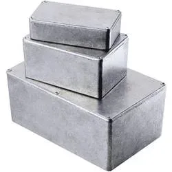 Hammond Electronics 1590WN1BK Universal-Gehäuse 121.1 x 66 x 39.3 Aluminium Druckguss Schwarz 1 St.