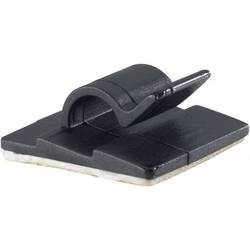 PB Fastener 5431-SW Kabelclip selbstklebend 5431-SW Bündel-Ø-Bereich 5 mm (max) Schwarz 1 St.