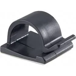PB Fastener 5439-SW Kabelclip selbstklebend 5439-SW Bündel-Ø-Bereich 15 mm (max) Schwarz 1 St.