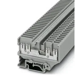 Phoenix Contact 1953017 Durchgangsreihenklemme 6.2 mm Flachstecker 2.8 mm Grau 50 St.