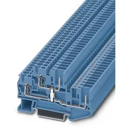 Phoenix Contact 3040685 Doppelstockklemme 5.2 mm Zugfeder Blau 50 St.