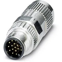 Phoenix Contact 1559602 Sensor-/Aktor-Steckverbinder, unkonfektioniert M12 Stecker, gerade Polzahl Sensoren: 17 1 St.