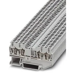 Phoenix Contact 3037452 Durchgangsklemme 5.2 mm Zugfeder Schwarz 50 St.