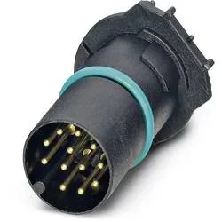 Phoenix Contact 1457571 Sensor-/Aktor-Einbausteckverbinder M12 Kontaktträger Polzahl Sensoren: 12 100 St. Bulk
