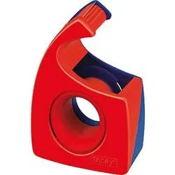 tesa Klebebandabroller tesafilm Easy Cut Blau, Rot 19 mm (B) x 10 m (L) Kunststoff