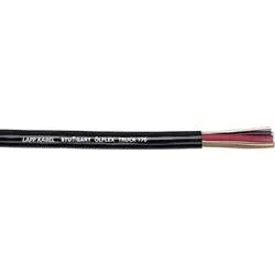 LAPP ÖLFLEX® TRUCK 170 Fahrzeugleitung 5 x 1 mm² + 1 x 2.50 mm² Schwarz 7027065/500 500 m
