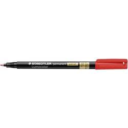 Staedtler Permanentmarker Lumocolor permanent special F Rot wasserfest: Ja 319 F-2