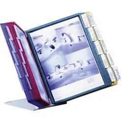 DURABLE Displaysystem VARIO Table 20 569900 farbig, mit 20 Sichttafeln A4